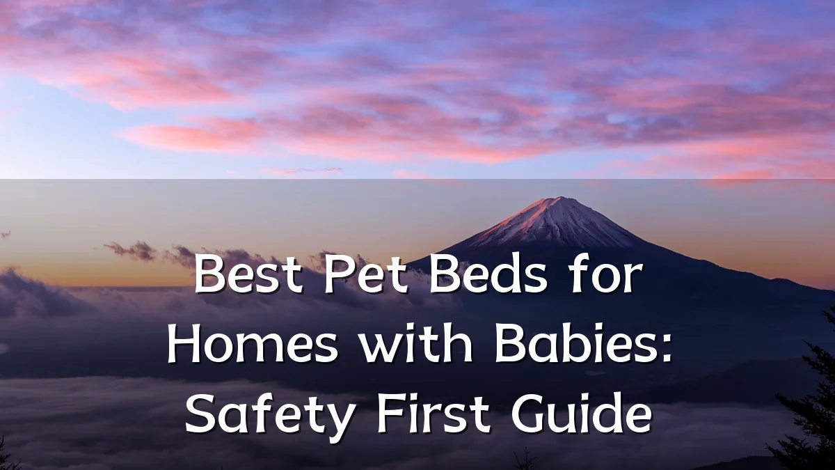 Best Pet Beds for Homes with Babies: Safety First Guide