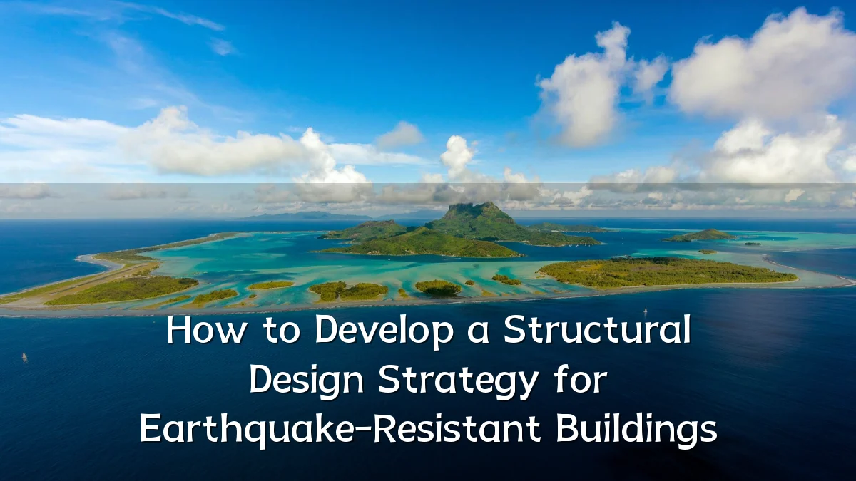 How to Develop a Structural Design Strategy for Earthquake-Resistant Buildings