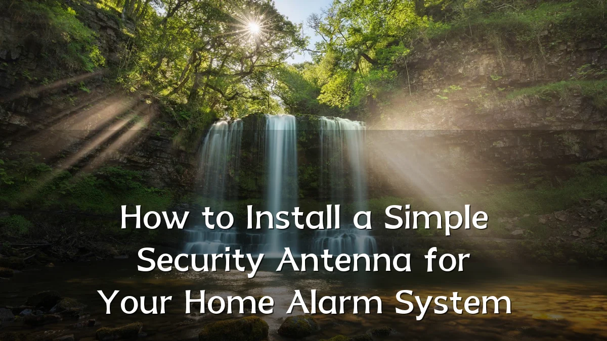 How to Install a Simple Security Antenna for Your Home Alarm System