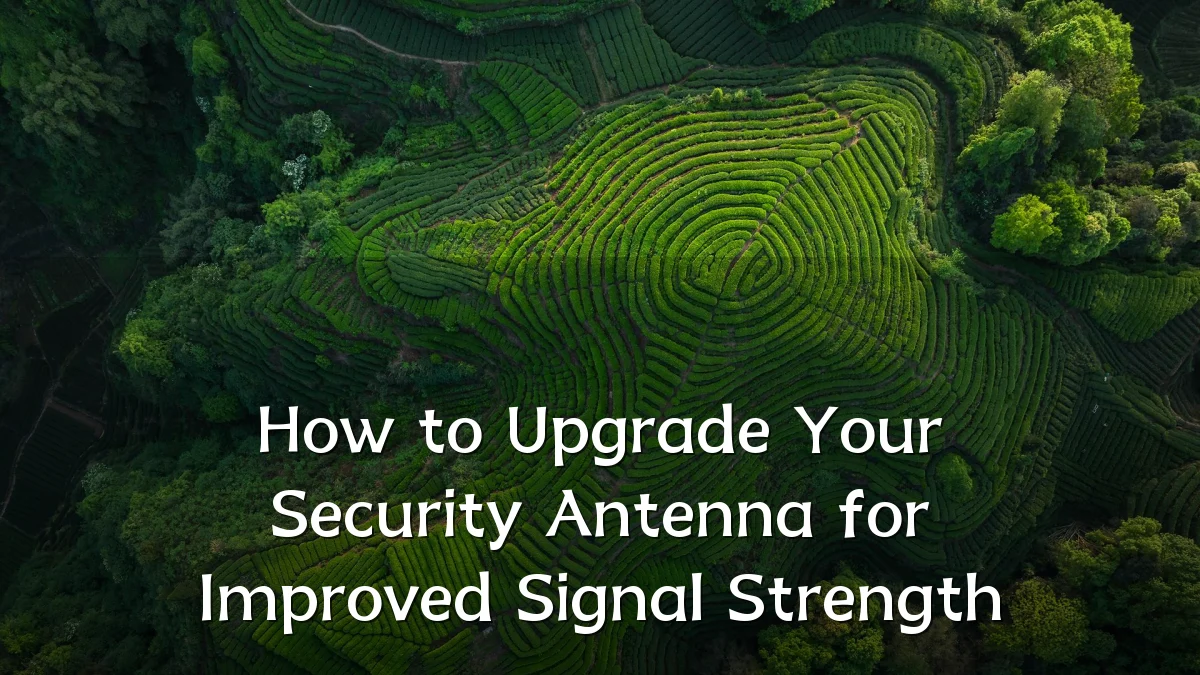 How to Upgrade Your Security Antenna for Improved Signal Strength