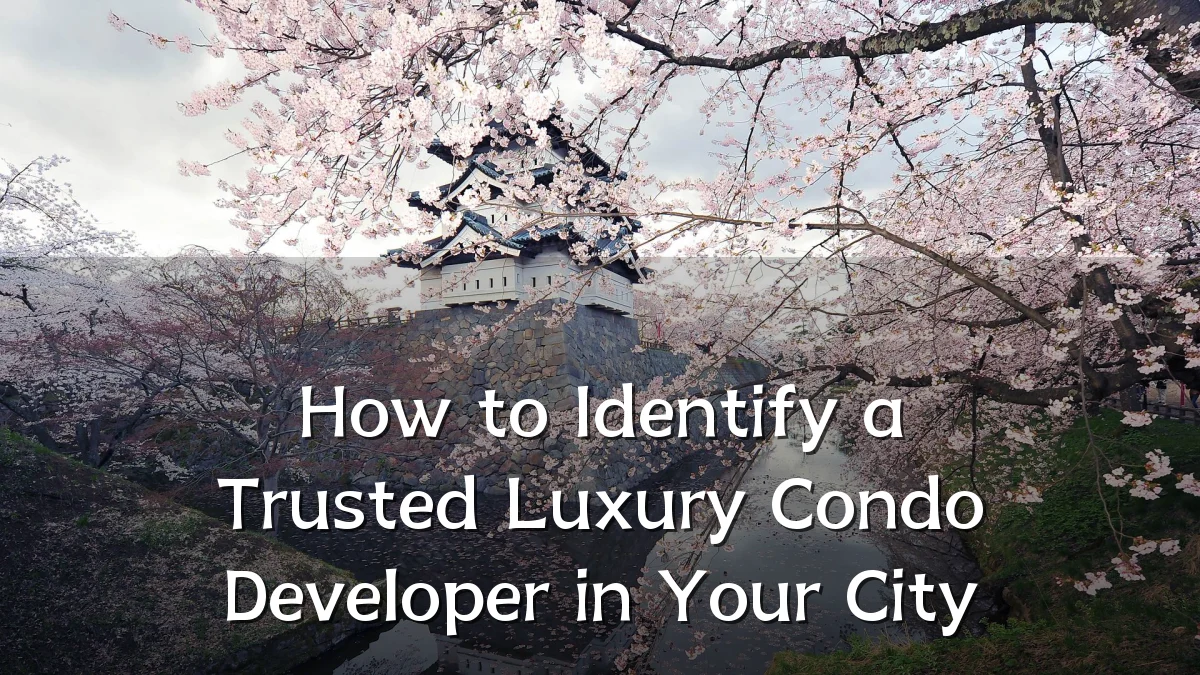 How to Identify a Trusted Luxury Condo Developer in Your City